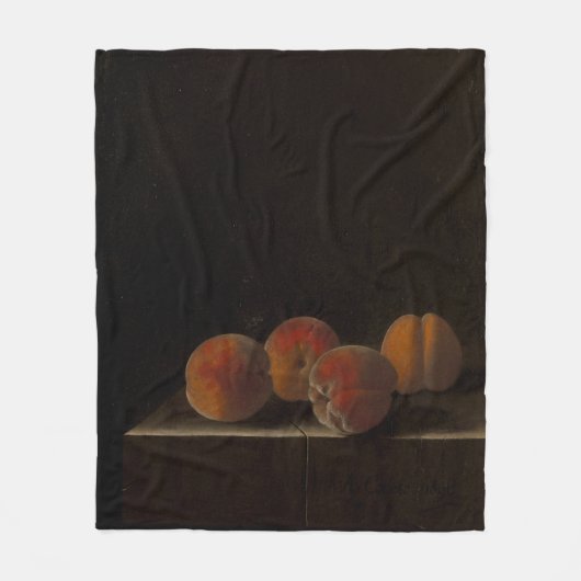 Obst und Gemüse in Farbe Fleecedecke (Vorderseite)