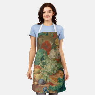 Obst und Gemüse in Farbe Schürze