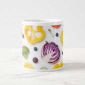 Obst und Gemüse Jumbo-Tasse (Vorderseite)