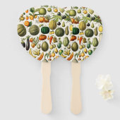 Obst und Gemüse Keramik Tile Fächer (Vorne und Hinten)