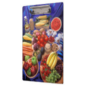 Obst und Gemüse Klemmbrett (Links)