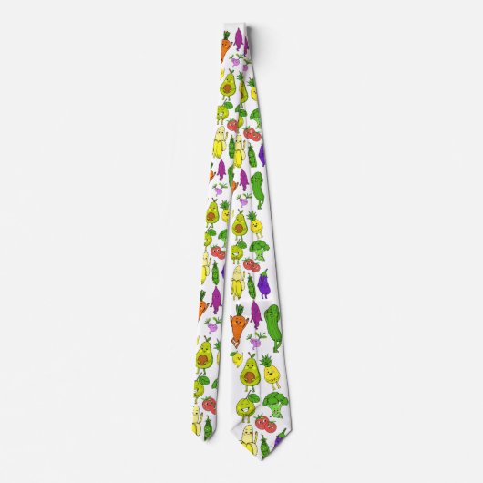 Obst und Gemüse Krawatte (Rückseite)