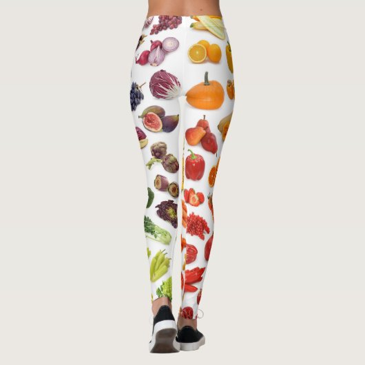 Obst und Gemüse LEGGINGS - SUPERcooles (Rückseite)
