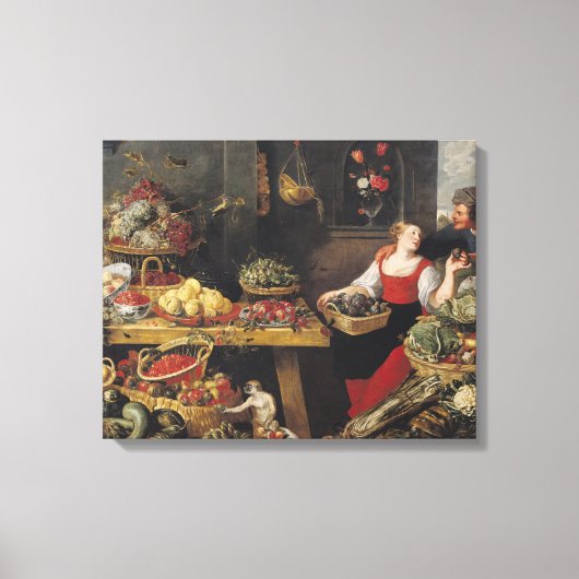 Obst und Gemüse Leinwanddruck (Vorderseite)