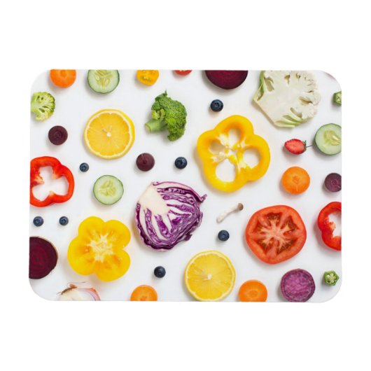 Obst und Gemüse Magnet (Horizontal)