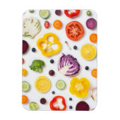 Obst und Gemüse Magnet (Vertikal)