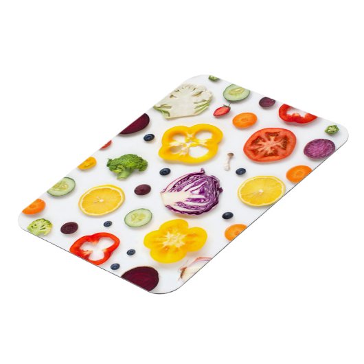 Obst und Gemüse Magnet (Linke Seite)
