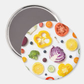 Obst und Gemüse Magnet (Vorderseite/Rückseite)