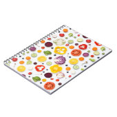 Obst und Gemüse Notizblock (Linke Seite)