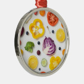 Obst und Gemüse Ornament Aus Metall (Rechts)