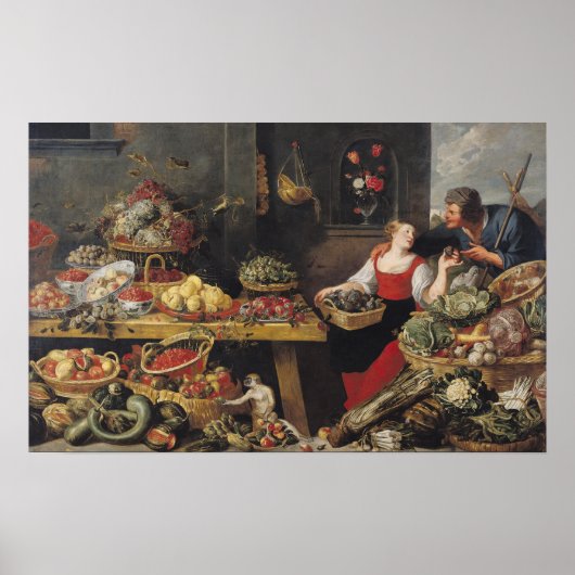 Obst und Gemüse Poster (Vorne)