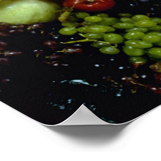 Obst und Gemüse Poster (Ecke)