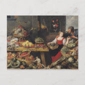 Obst und Gemüse Postkarte (Vorderseite)