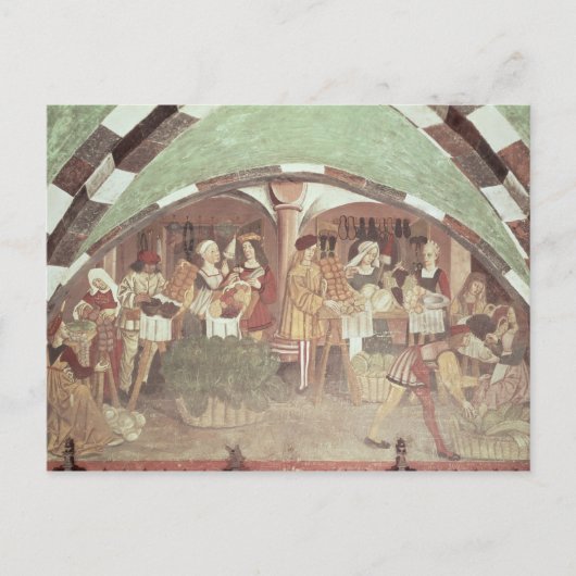 Obst und Gemüse Postkarte (Vorderseite)