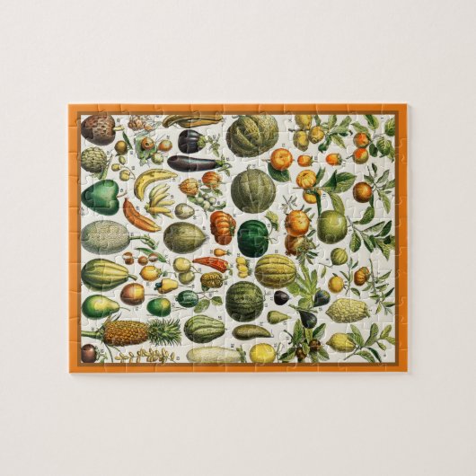 Obst und Gemüse Puzzle (Horizontal)