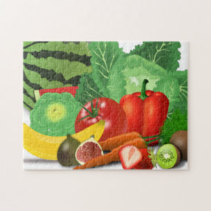 Obst und Gemüse Puzzle