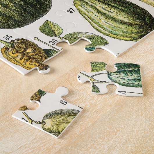 Obst und Gemüse Puzzle (Seite)