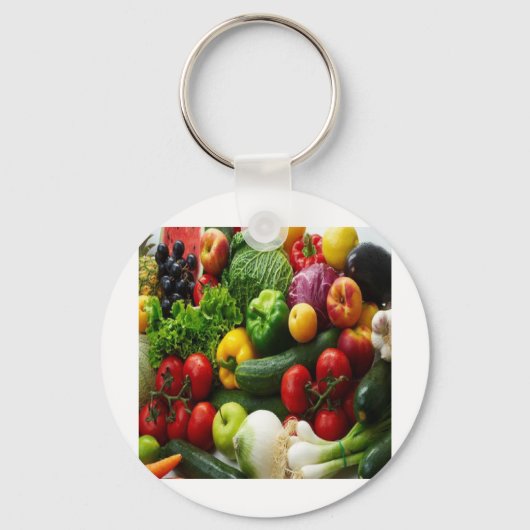 OBST UND GEMÜSE SCHLÜSSELANHÄNGER (Vorderseite)