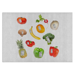 Obst und Gemüse Schneidebrett