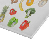 Obst und Gemüse Schneidebrett (Ecke)