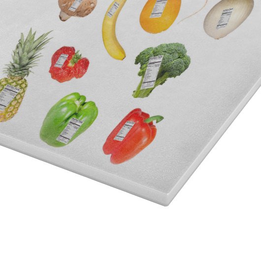 Obst und Gemüse Schneidebrett (Ecke)