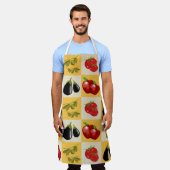 Obst und Gemüse Schürze (Getragen)