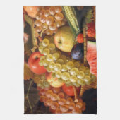 Obst und Gemüse - Stillleben Geschirrtuch (Vertikal)