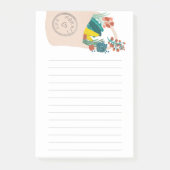 Obst und Gemüse Tasche Lebensmittelgeschäft Post-it Klebezettel (Vorderseite)