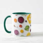 Obst und Gemüse Tasse (Links)