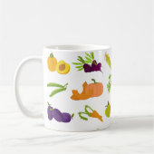 Obst und Gemüse - Tasse frisch und farbenfroh (Links)