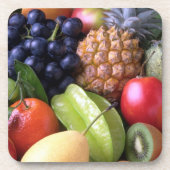 Obst und Gemüse Untersetzer Set (Vorderseite)