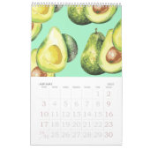 Obst und Gemüse - Vegan 2026 Kalender (Jan 2027)