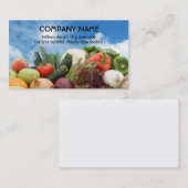Obst und Gemüse Visitenkarte (Vorne/Hinten)