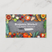 Obst und Gemüse Visitenkarte (Vorderseite)