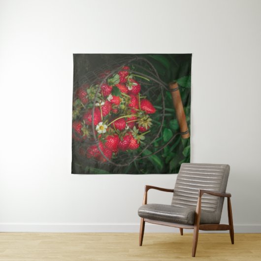 Obst und Gemüse Wandteppich (Beispiel (Horizontal))