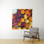 Obst und Gemüse Wandteppich (Beispiel (Horizontal))