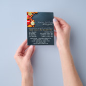 Obst und Gemüse, Werbung für Lebensmittelgroßhändl Flyer (Gruppe)