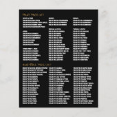 Obst und Gemüse, Werbung für Lebensmittelgroßhändl Flyer (Hinten)