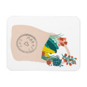Obst- und Gemüseanbau Bauern Markt Magnet (Horizontal)