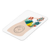 Obst- und Gemüseanbau Bauern Markt Magnet (Linke Seite)