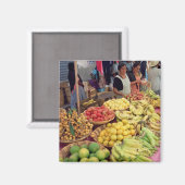 Obst- und Gemüsehalle Magnet (Vorderseite/Rückseite)