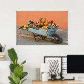 Obst- und Gemüsekarren, Kuba Poster (Heimbüro)