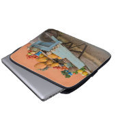 Obst- und Gemüsekarte, Kuba Laptopschutzhülle (Vorne Knopf)