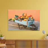 Obst- und Gemüsekarte, Kuba Leinwanddruck (Insitu (Wohnzimmer))