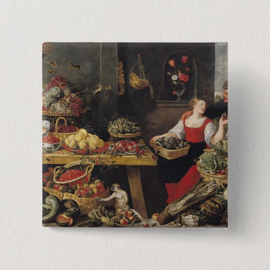 Obst- und GemüseMarkt Button (Vorderseite)