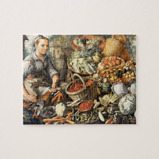 Obst- und Gemüsemarkt Puzzle (Horizontal)