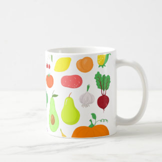 Obst- und GemüseTasse Kaffeetasse