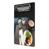 Obst und Kaffee Mini Klemmbrett (Gewinkelt2)