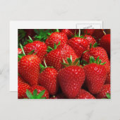 Obst und Lebensmittel Postkarte 3 (Vorne/Hinten)