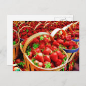 Obst und Lebensmittel Postkarte 4 (Vorne/Hinten)